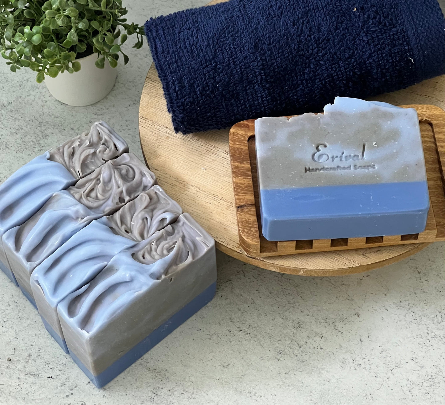 Indigo Wood I Luxury Handmade Soap