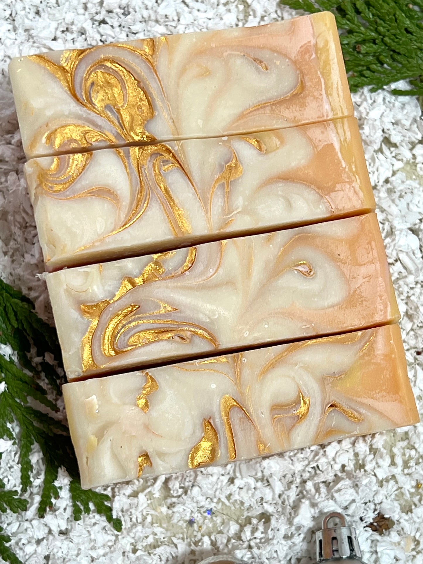 Peach Prosecco I Luxury Jabón artesanal