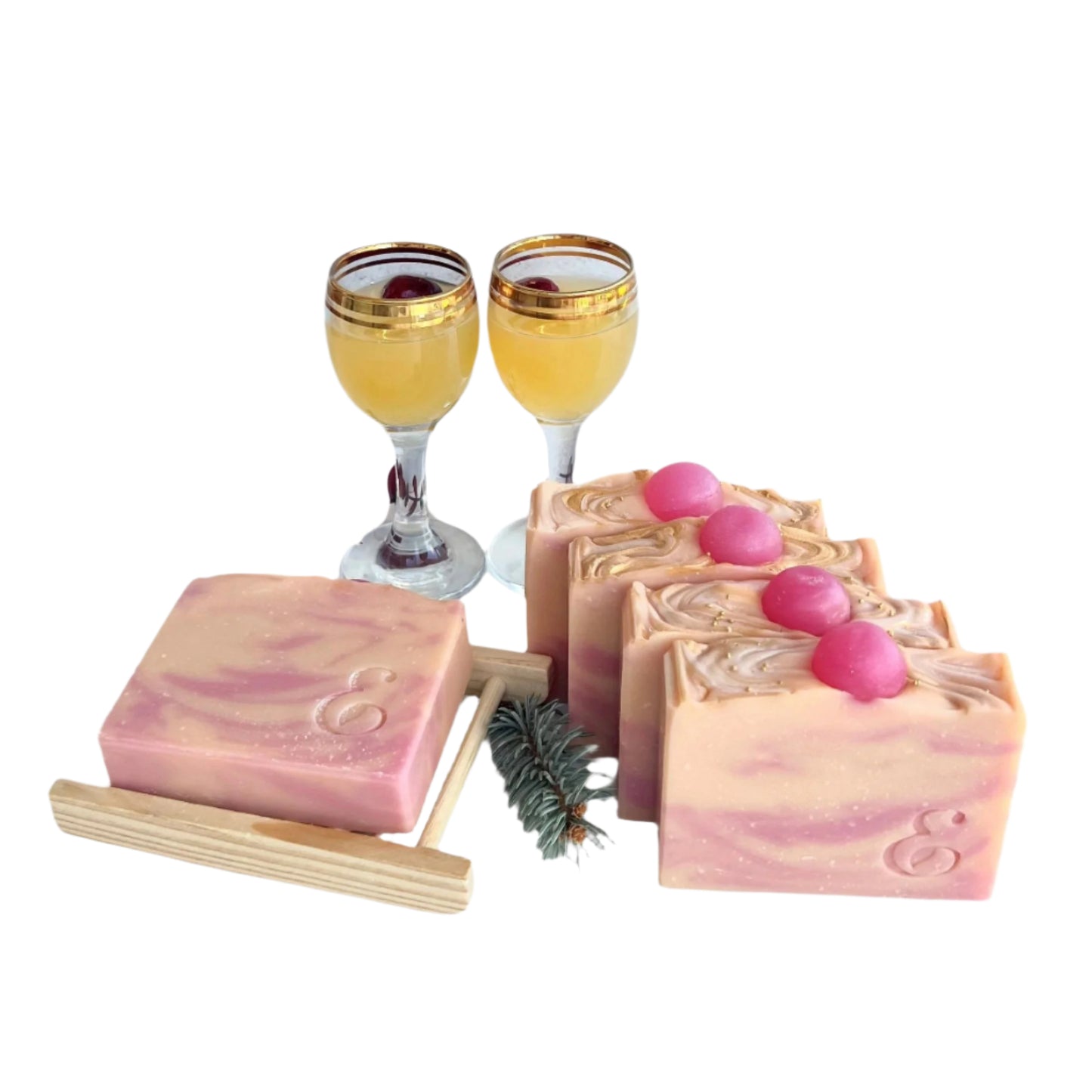 Peach Prosecco I Luxury Jabón artesanal
