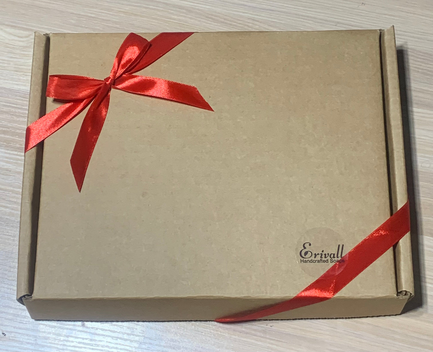 Caja kraft grande de regalo