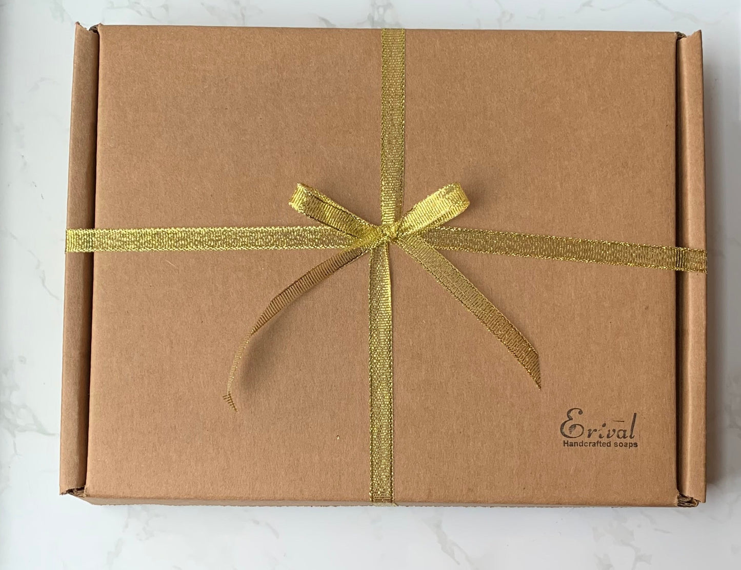 Caja kraft grande de regalo