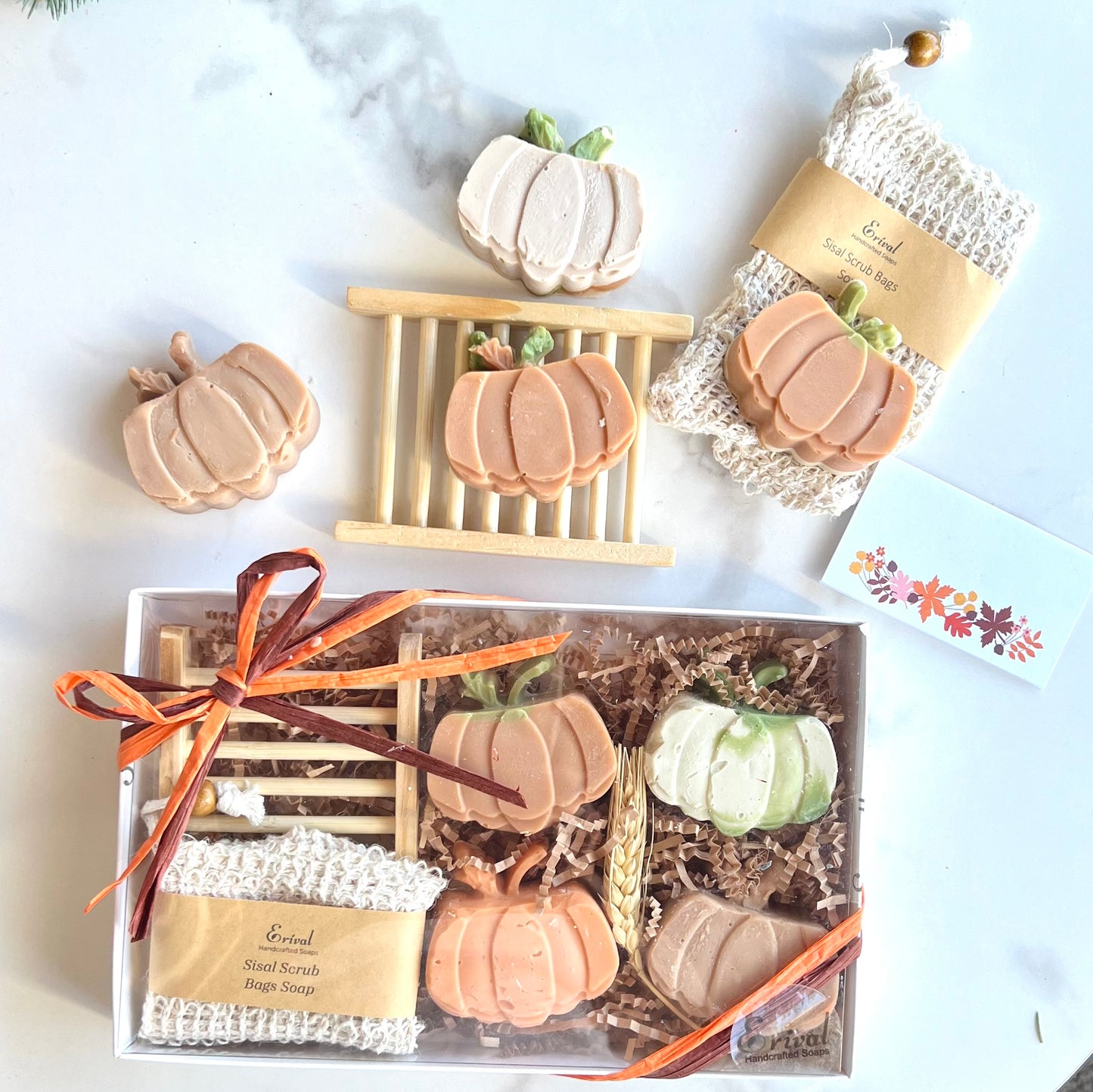 Set Mini Pumpkin jabones Artesanales