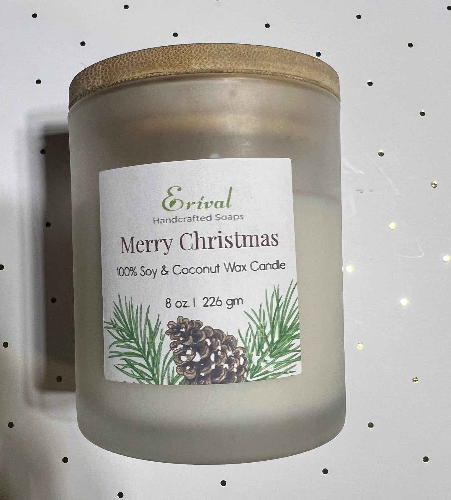 Soy wax candle