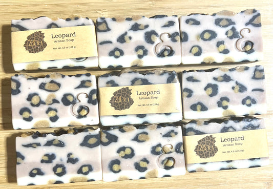 Leopard Ziba I Handmade Soap