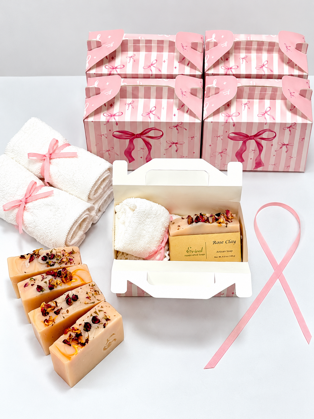 Pink Ribbon Gift Box