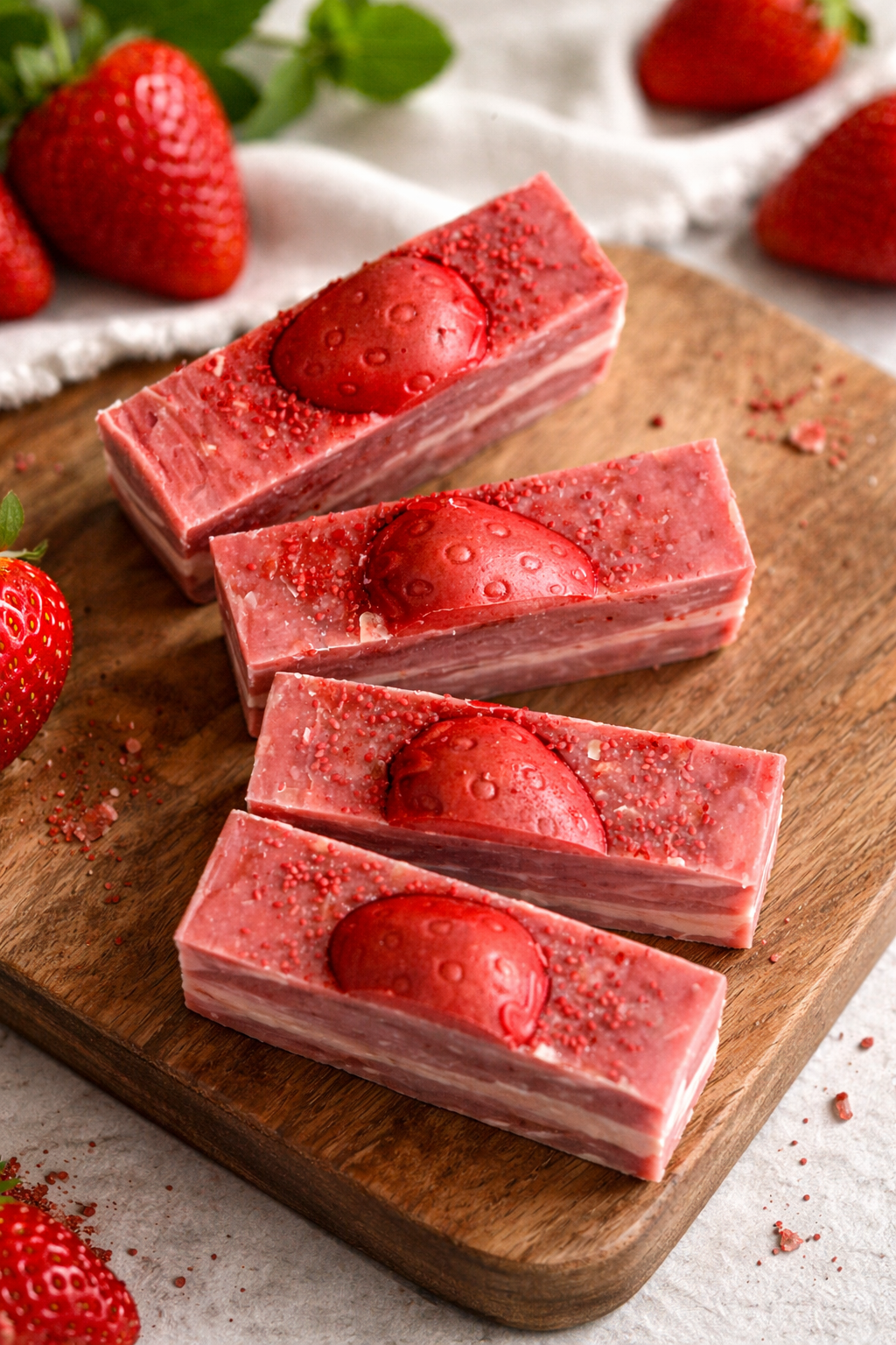 Strawberry Cake Soap I Luxury Jabón artesanal