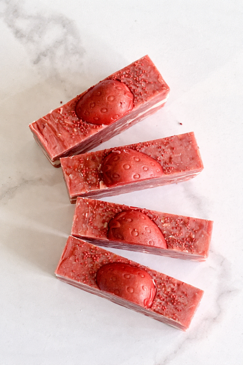 Strawberry Cake Soap I Luxury Jabón artesanal